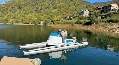 Barco de seguimiento remo y piragüismo